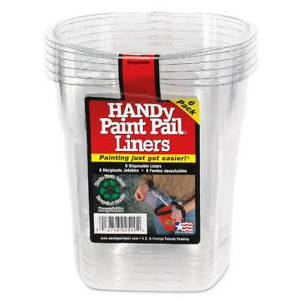Plastic  Liner HANDy  HANDy Paint Pail  Clear  1 qt